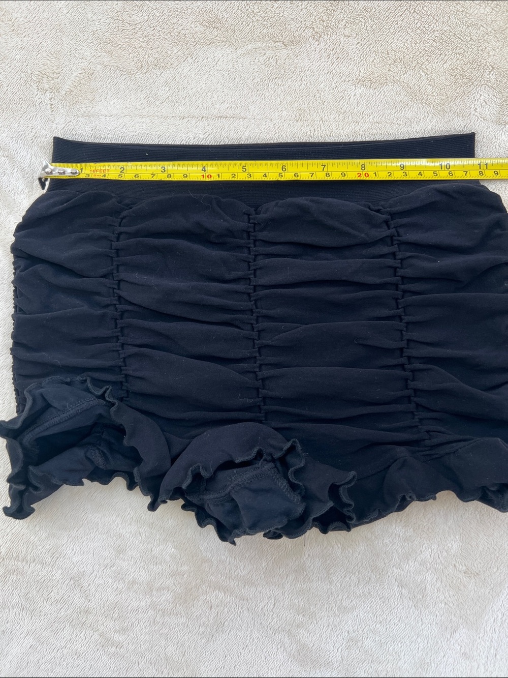 NEW- 🌺free people Ruched seamless pliseah short